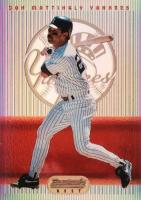 1995 Bowman's Best #46 Don Mattingly Red Refractor Baseball Card