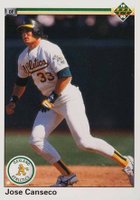 1990 Upper Deck #66 Jose Canseco Baseball Card