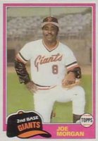 1981 Topps #807 Joe Morgan Traded Baseball Card