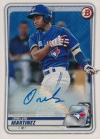 2020 Bowman Paper Prospect Autographs #PAOM Orelvis Martinez Baseball Card