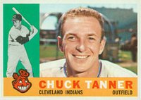 1960 Topps #279 Chuck Tanner Baseball Card