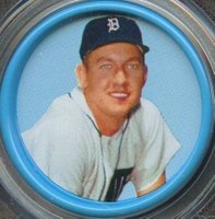 1963 Salada-Junket All-Star Baseball #63 Al Kaline Baseball Card