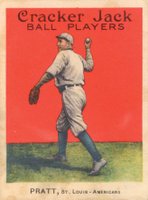 1914 Cracker Jack #93 Del Pratt Baseball Card