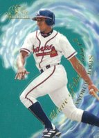 1997 Flair Showcase Wave of the Future #2 Andruw Jones Baseball Card