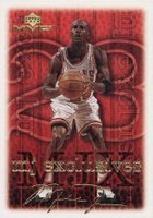 1999 Upper Deck MVP #205 Michael Jordan Gold Script Basketball Card