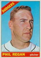 1966 Topps #347 Phil Regan Baseball Card