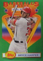2013 Finest 1993 Finest All-Star #BH Bryce Harper Refractor Baseball Card