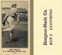 1916 Burgess-Nash Co. #14 Joe Benz Baseball Card