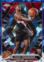 2023 Topps Chrome Sapphire Edition #60 Scoot Henderson Basketball Card