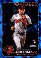 2024 Topps Chrome Sapphire Update Series #97 Jackson Holliday Baseball Card