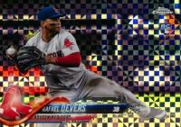 2018 Topps Chrome Update #HMT23 Rafael Devers X-Fractor Baseball Card