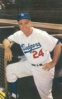 1960 L.A. Dodgers Postcards # Walt Alston Baseball Card