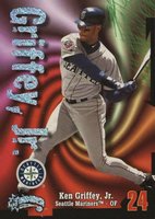 1998 Circa Thunder #100 Ken Griffey Jr. Rave Baseball Card