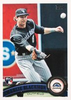2011 Topps Update #US231 Charlie Blackmon Baseball Card
