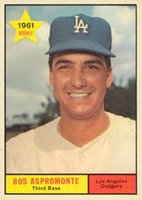 1961 Topps #396 Bob Aspromonte Baseball Card
