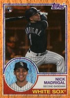 2021 Topps Archives #144 Nick Madrigal Orange Hot Foil Baseball Card