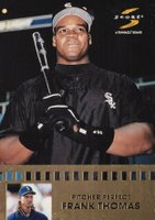 1997 Score Pitcher Perfect #10 Frank Thomas Baseball Card