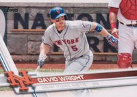 2017 Topps #19 David Wright Baseball Card