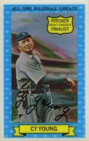 1970 Rold Gold Pretzels #12 Cy Young Baseball Greats Baseball Card