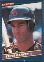 1986 Leaf #56 Steve Garvey Baseball Card