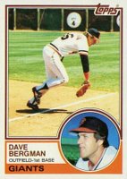 1983 Topps #32 Dave Bergman Baseball Card