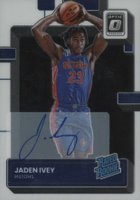 2022 Panini Donruss Optic #241 Jaden Ivey Signature Basketball Card