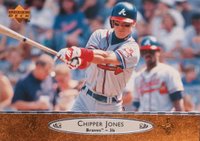 1996 Upper Deck #5 Chipper Jones Baseball Card