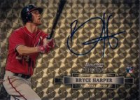 2012 Bowman Sterling Autograph Rookie #BH Bryce Harper Superfractor 1/1 Baseball Card