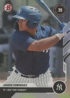 2021 Bowman Next Baseball America's Top 100 Prospects #BA1 Jasson Dominguez Baseball Card