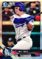 2018 Bowman Prospects Chrome #20 Will Smith Refractor Baseball Card