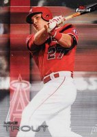 2016 Finest #1 Mike Trout Baseball Card