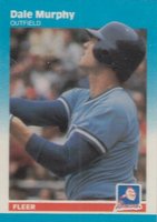 1987 Fleer Mini #74 Dale Murphy Baseball Card