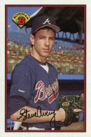 1989 Bowman #268 Steve Avery Baseball Card