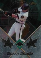 2001 Finest All Stars #FAS8 Barry Bonds Baseball Card