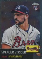 2022 Topps Chrome Platinum Anniversary #186 Spencer Strider Baseball Card