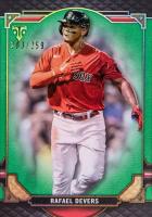2022 Topps Triple Threads #75 Rafael Devers Emerald Baseball Card
