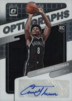 2021 Panini Donruss Optic Opti-Graphs #OGCTH Cameron Thomas Basketball Card