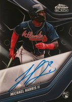 2023 Topps Chrome Black Autograph #MH Michael Harris II Baseball Card