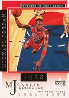 1998 Upper Deck MJ Career Collection #9 Michael Jordan Pictures of Excellence Basketball Card