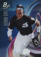 2018 Bowman Platinum Top Prospects #8 Luis Robert Sky Blue Baseball Card