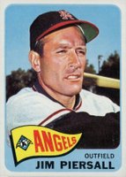 1965 Topps #172 Jim Piersall Baseball Card