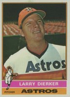 1976 Topps #75 Larry Dierker Baseball Card