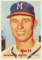 1957 Topps #321 Red Murff Baseball Card