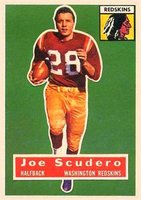 1956 Topps #85 Joe Scudero Football Card