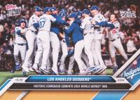 2024 Topps Now #885 Los Angeles Dodgers Gold 1/1 Baseball Card