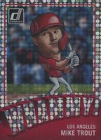 2022 Panini Donruss Whammy! #W2 Mike Trout Baseball Card