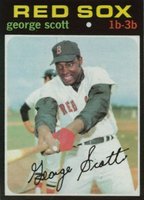 1971 Topps #9 George Scott Baseball Card