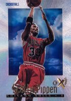 1996 Skybox E-X2000 #10 Scottie Pippen Credentials Basketball Card