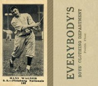 1916 Everybody's #182 Hans Wagner Baseball Card