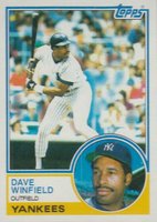 1983 Topps #770 Dave Winfield Baseball Card